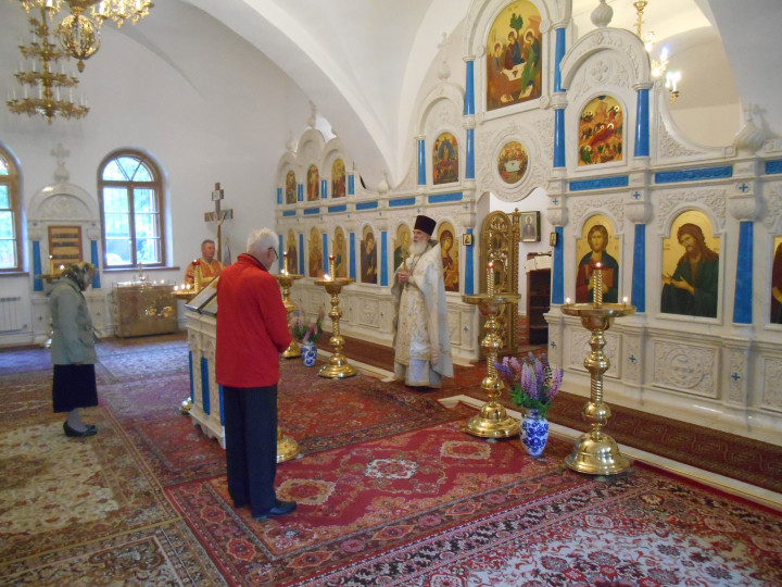 Проповедь настоятеля на праздник Вознесения Господня, 9 июня 2016 г.